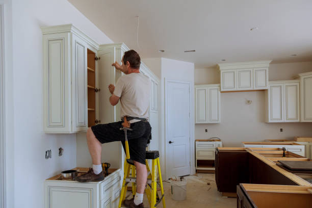 Open concept kitchen conversion in Palm Harbor by JMT Kitchen Cabinet