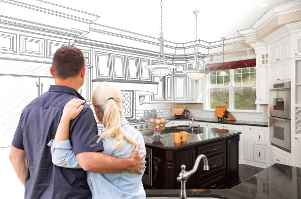 Custom kitchen cabinets installed in a Palm Harbor home